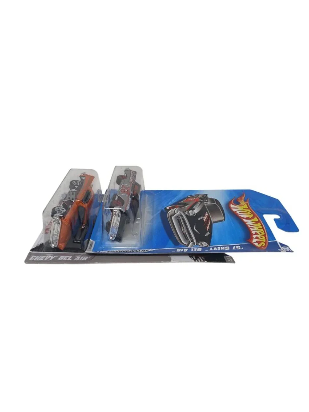 2 Hot Wheels 57 Chevy Bel Air Diecast Cars HW Performance Dale Jrs Picks #D-36